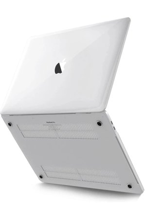 Apple Macbook Pro 13 2020 Macbook Buzlu Kapak - Şeffaf