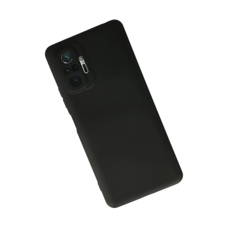 Redmi Note 10 Pro Kılıf Nano içi Kadife Silikon - Siyah