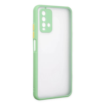 Xiaomi Redmi 9T Kılıf Montreal Silikon Kapak - Turkuaz