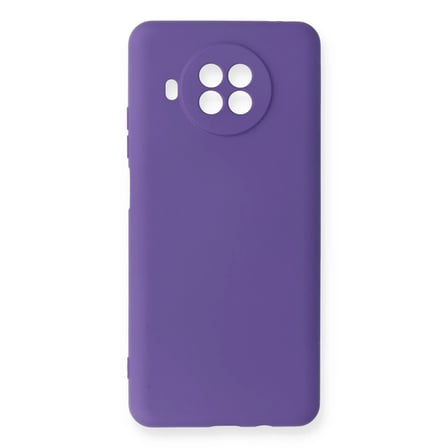 Mi 10T Lite Kılıf Nano içi Kadife Silikon - Mor