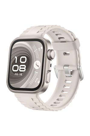 Huawei Fit 4 Nova Silikon Kordon - Bej