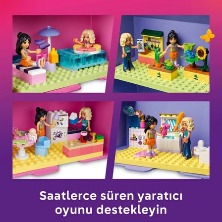 Yaratıcı Bebek Evi Bavulu Yapım Oyuncağı 42697