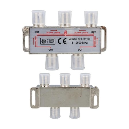 Mag 5-2500 MHz 1/4 Splitter Uydu Anten Sinyal Dağıtıcı