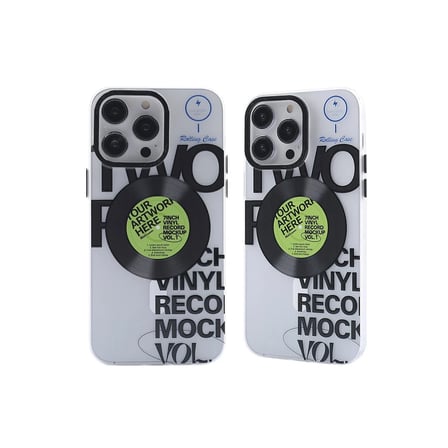 Apple iPhone 14 Pro Kılıf Apollo Magneticsafe Desenli Kapak - Apollo Şeffaf - 5