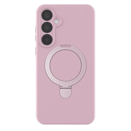 Samsung Galaxy A55 5G Regal Magsafe Standlı Kapak - Açık Pembe