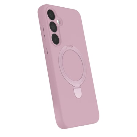 Samsung Galaxy A55 5G Regal Magsafe Standlı Kapak - Açık Pembe