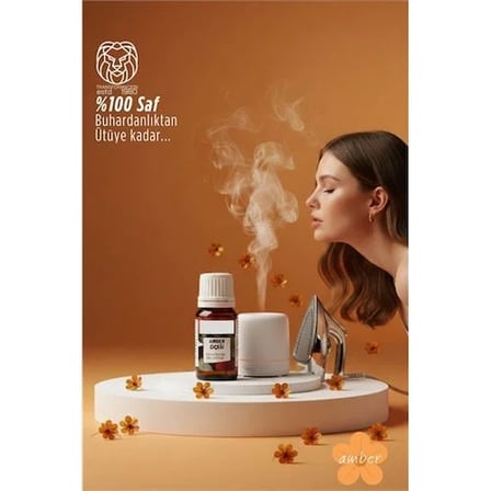Amber Cicegi Esansi Utu, Buhardanlik Ve Koku Makineleri İ̇Cin 10 Ml