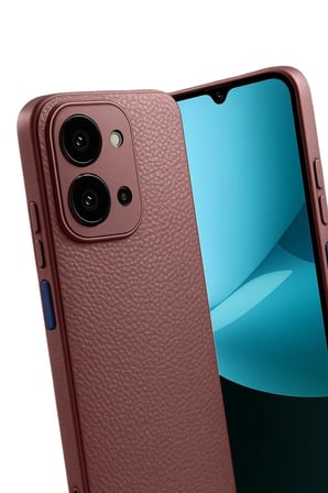 Xiaomi Redmi 15C 4G Thermax Silikon Kılıf - Bordo