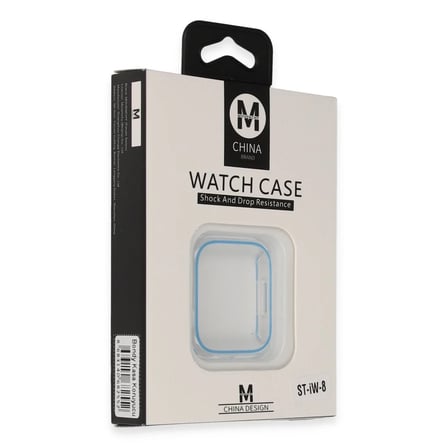 Movenchy Apple Watch 45mm Bondy Kasa Koruyucu - Mavi