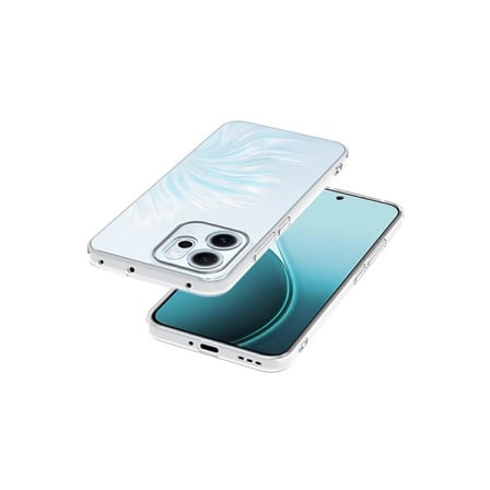 Oppo Reno 14f Kılıf Lüx Şeffaf Silikon