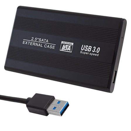 PM-13948 Siyah 2.5’’ USB 3.0 Sata HDD Destekli Taşınabilir Harddisk Kutusu