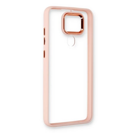 Redmi Note 9 Kılıf Dora Kapak - Pudra