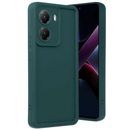 Xiaomi Poco X7 Pro Viera Silikon - Koyu Yeşil