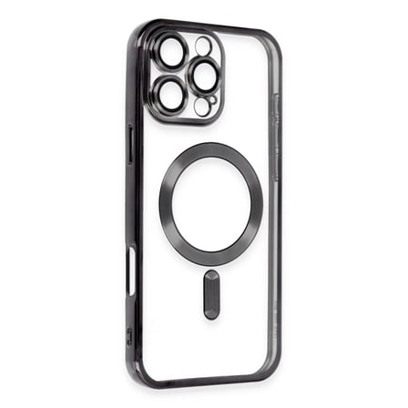 Apple iPhone 16 Pro Max Kılıf Kross Magneticsafe Kapak - Siyah