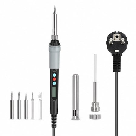 PM-37867 90W Dijital Ayarlanabilir Isılı Lehim Makinesi Kalem Havya