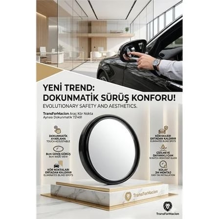 Araç Kör Nokta Aynası Dokunmatik 721491