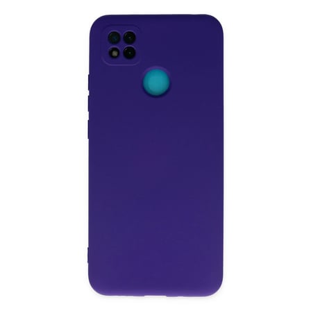 Redmi 9C Kılıf Nano içi Kadife Silikon - Mor