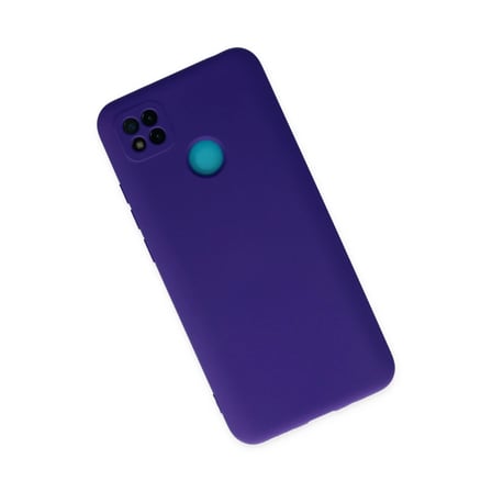 Redmi 9C Kılıf Nano içi Kadife Silikon - Mor