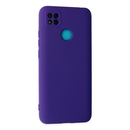 Redmi 9C Kılıf Nano içi Kadife Silikon - Mor