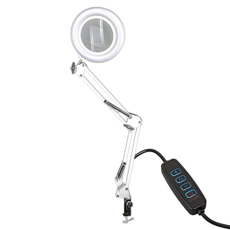 PM-2059 - 3 Diopter Masa Üstü Ledli Akrobat Büyüteç