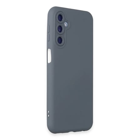 Samsung Galaxy M14 5G Kılıf Nano içi Kadife Silikon - Gri