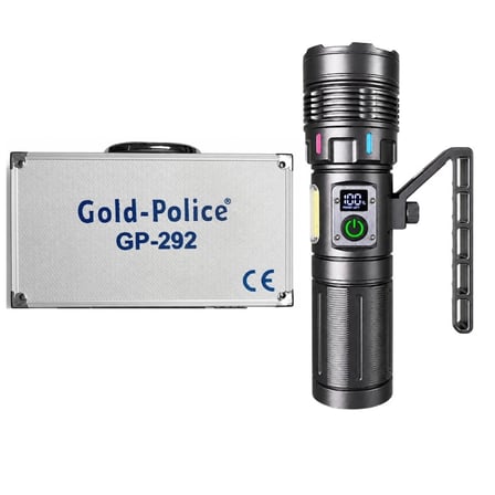 Gold Gp-292 50 Watt 5000 Lümen Profesyonel Şarjlı El Feneri