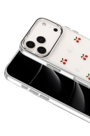 Apple iPhone 17 Pro Max Fiyonk Desenli Kapak - Desen 9