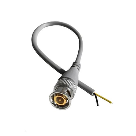 PM-17447 BNC Erkek Fişli 18 CM Hazır Gold DVR Kamera Kablo