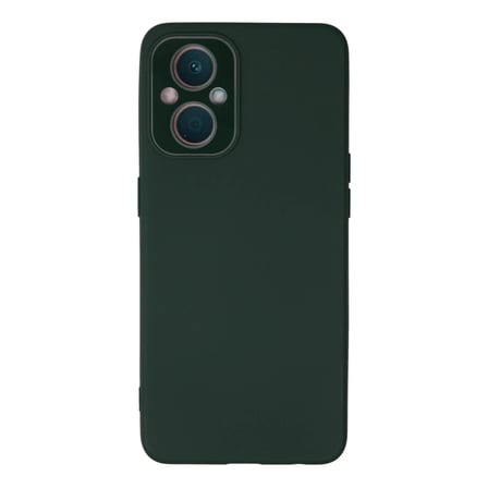 Oppo Reno 7 Lite Kılıf Lansman Glass Kapak - Koyu Yeşil