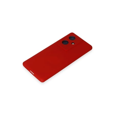 Vivo V29 Lite Kılıf Nano içi Kadife Silikon - Kırmızı