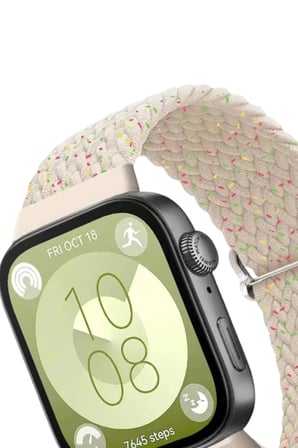 Huawei Fit 4 Star Kordon - Gri-Turuncu