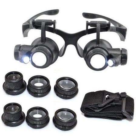 Gözlük Modeli x x x x Lens,led Işıklı,büyüteç