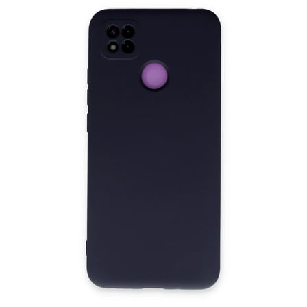 Redmi 9C Kılıf Nano içi Kadife Silikon - Lacivert