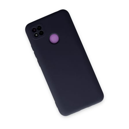 Redmi 9C Kılıf Nano içi Kadife Silikon - Lacivert