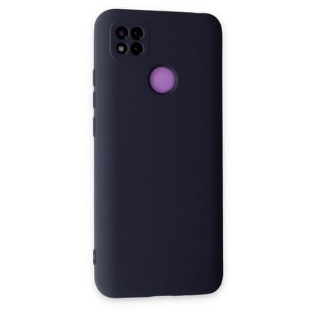 Redmi 9C Kılıf Nano içi Kadife Silikon - Lacivert
