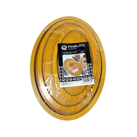 3'li Oval Tepsi