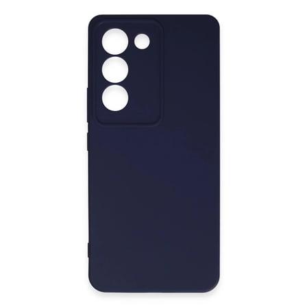 Vivo V30 Lite 4G Kılıf First Silikon - Lacivert