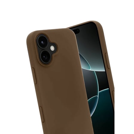 Apple iPhone 17 First Silikon - Kahverengi