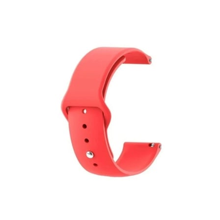 Huawei GT4 41mm 18mm Klasik Kordon - Kırmızı