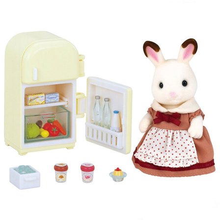Families Çikolata Kulaklı Tavşan Anne ve Buzdolabı Seti 5014