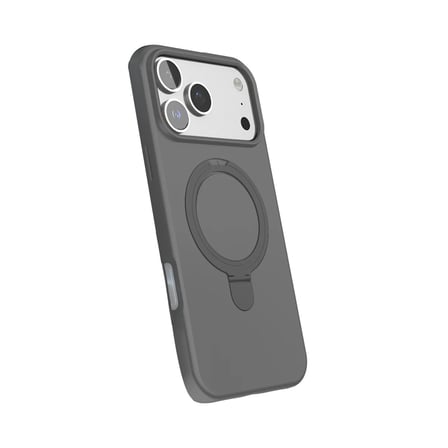 Apple iPhone 17 Pro Max Regal Magsafe Standlı Kapak - Titan Gri