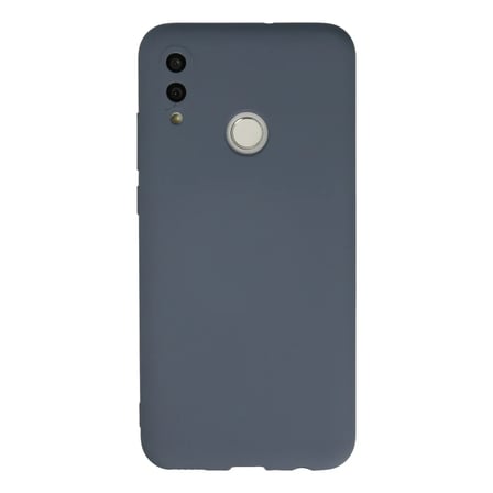 Huawei P Smart 2019 Kılıf Nano içi Kadife Silikon - Gri