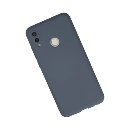 Huawei P Smart 2019 Kılıf Nano içi Kadife Silikon - Gri