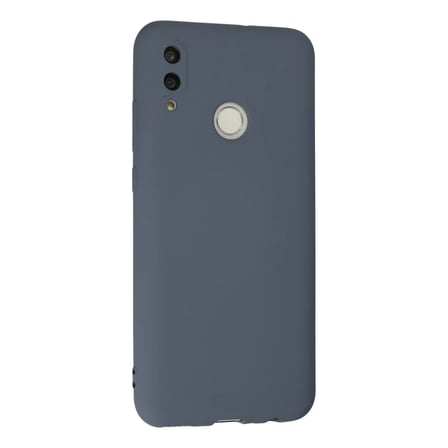Huawei P Smart 2019 Kılıf Nano içi Kadife Silikon - Gri