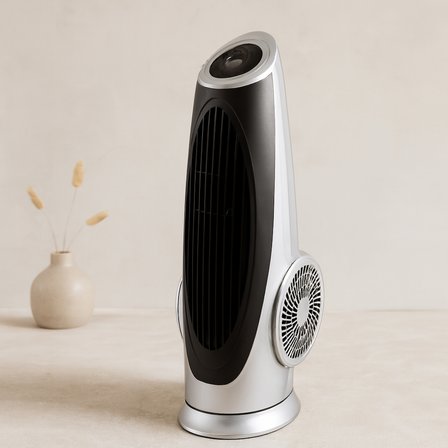 Kule Tipi Turbo Vantilatör 75 cm - Kumandalı & Dokunmatik, 130W