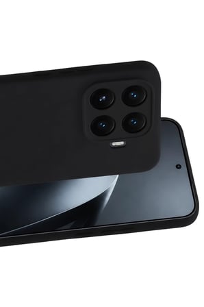 Xiaomi Mi 17T Pro Nano içi Kadife Silikon - Siyah