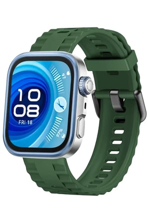 Huawei Watch Fit 3 Klasik Kordon - Koyu Yeşil