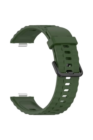 Huawei Watch Fit 3 Klasik Kordon - Koyu Yeşil