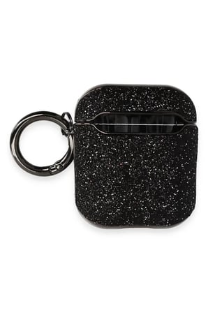 Apple Airpods 2 (2.nesil) Spell Simli Kılıf - Siyah