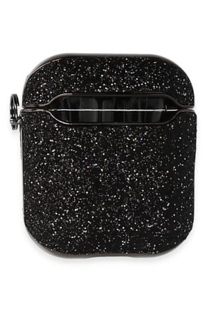 Apple Airpods 2 (2.nesil) Spell Simli Kılıf - Siyah